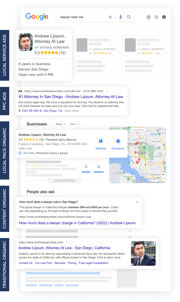 search engine marketing for law firms